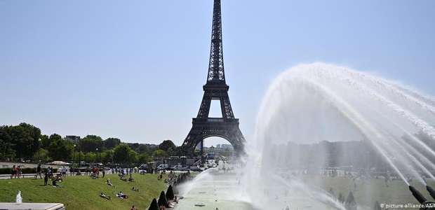 Onda de calor na Europa provoca temperaturas recordes