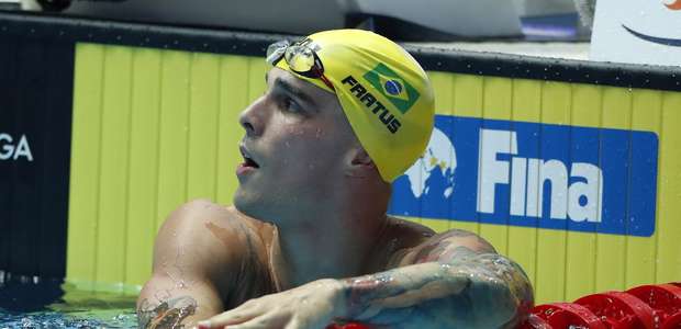 Fratus leva prata nos 50m; americano quebra recorde de Cielo