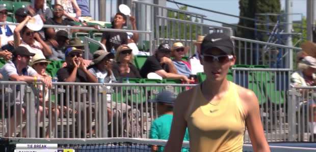 TÊNIS: WTA San Jose: Zheng vence Sakkari (7-6, 6-2)