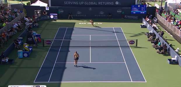 WTA San Jose: Zheng venceu Sabalenka (6-3, 7-6)