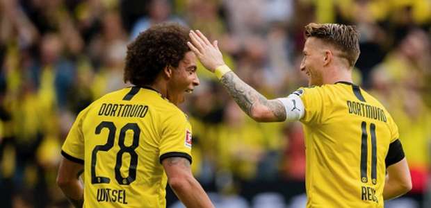 Borussia Dortmund joga bem e goleia Augsburg em casa
