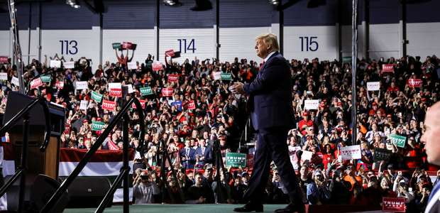Votação de impeachment e comício de Trump mostram ...