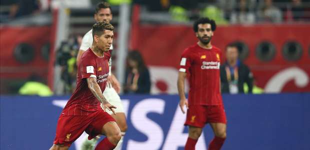 Firmino marca contra Flamengo e Liverpool é campeão mundial