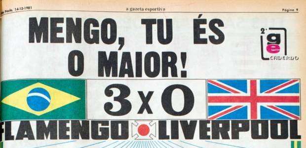 Flamengo tenta triunfar novamente sobre o Liverpool; ...