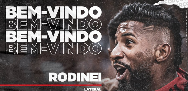 Reforço do Inter, Rodinei se despede do Flamengo: 'Gratidão'