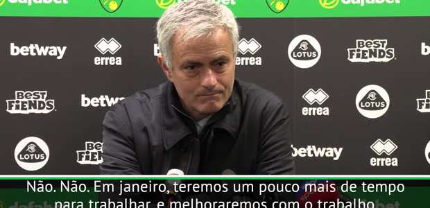 Premier League: Mourinho: "Não contrataremos em janeiro, ...