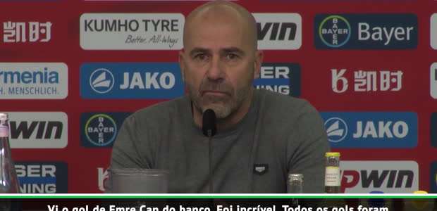 Bundesliga: Bosz analisa Leverkusen v Dortmund: 'teve de ...
