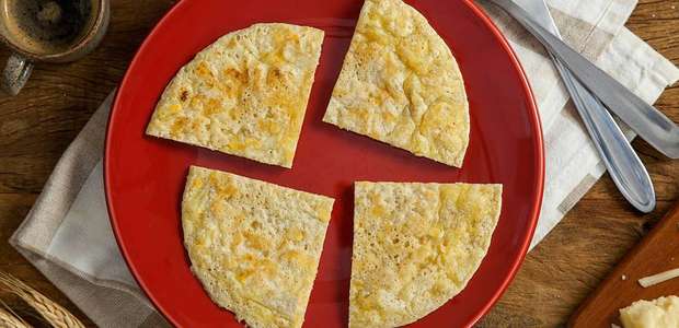 Pão de Queijo de Frigideira com Aveia