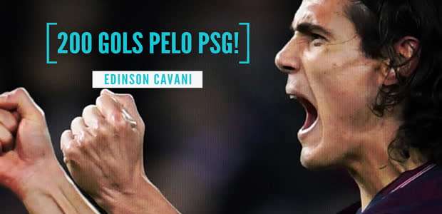 FUTEBOL: Ligue 1: Cavani marca 200 gols pelo PSG