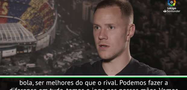 FUTEBOL: La Liga: Ter Stegen: "Temos o Clássico nas ...