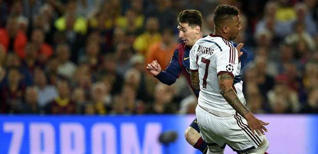 Boateng sobre drible de Messi que o deixou no chão: ...