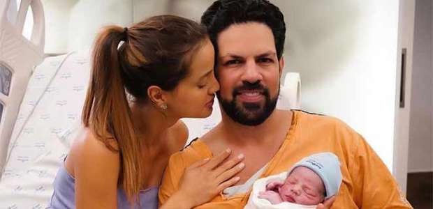 Nasce Theo, filho de Sorocaba e Biah Rodrigues