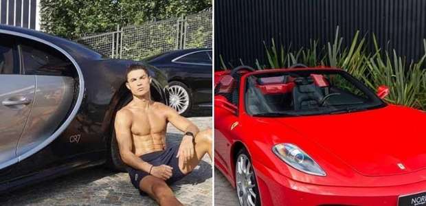 CR7 investiu em um carro raríssimo; veja coleção dos atletas