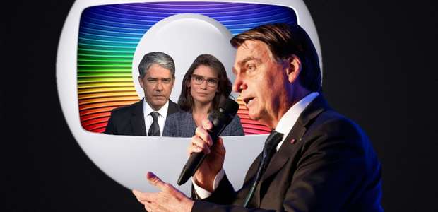Bolsonaro leva Globo à Justiça após ser criticado no 'JN'