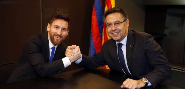 Barcelona quer oferecer novo contrato para Messi até 2023