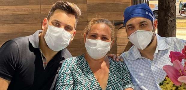 Mãe de Cauan se cura do coronavírus: "Mais uma vitória"