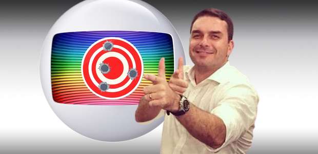 Flavio Bolsonaro xinga a Globo ao derrotar canal na Justiça