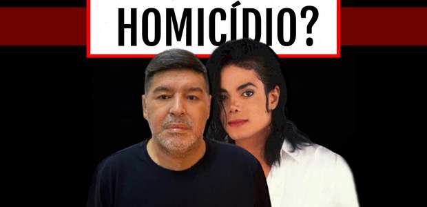 Sinistra coincidência une mortes de Maradona e Michael