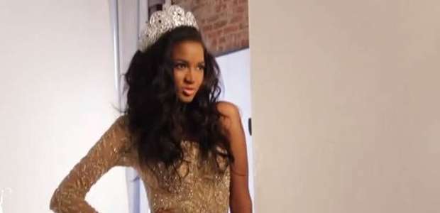 Leila Lopez faz seu primeiro ensaio como Miss Universo 2011