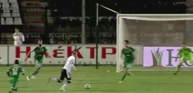 Veja o gol de PAOK 1 x 0 Panathinaikos pelo playoff do Grego