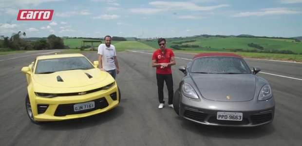 Camaro x 718 Boxster | COMPARATIVO | CARRO