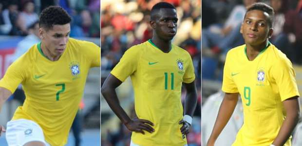 Quanto valem os atacantes da Seleção Brasileira Sub-20
