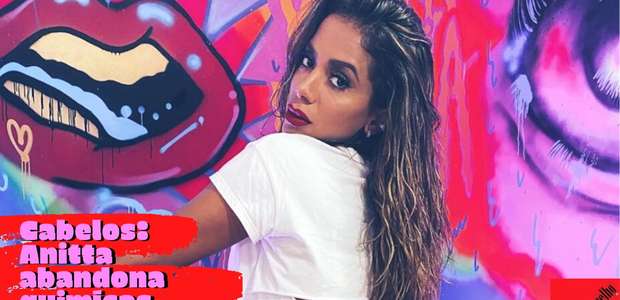 Cabelos: Anitta abandona química alisadora na quarentena
