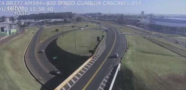 Câmera registra fuga de motorista causador de acidente com morte na BR 277