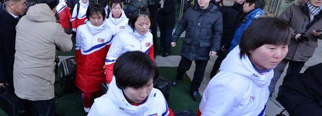Atletas das duas Coreias se reúnem para Jogos de Inverno