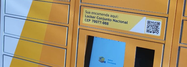 Correios instalam mais 5 lockers no DF para entrega de encomendas