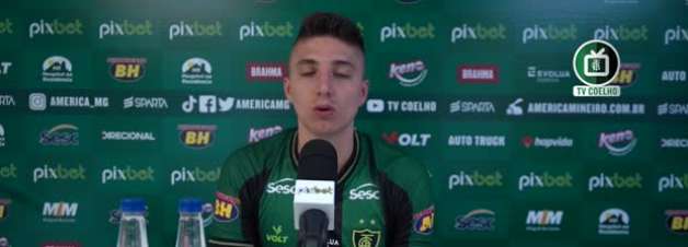 AMÉRICA-MG: Indío Ramírez comenta permanência no futebol brasileiro e fala sobre chegada: "Estou muito contente aqui"