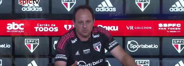 SÃO PAULO: Rogério Ceni fala sobre situação de Pablo e aponta culpados: "O gatilho dispara por quem confecciona o contrato, não quem escala em uma partida"