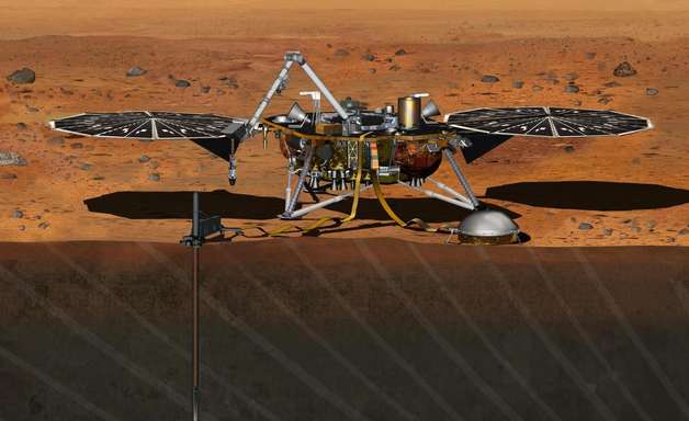 Nasa enviará robô a Marte para estudar formação de planetas