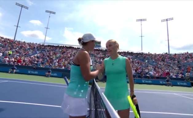 WTA Cincinnati: Kuznetsova vence Barty (6-2, 6-4) - melhores lances