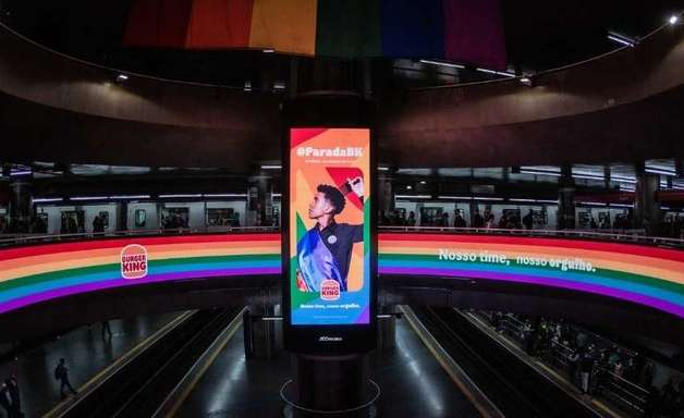 Parada BK: marca destaca orgulho LGBTQIA+ com colaboradores