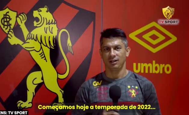 SPORT: Gustavo Florentín manda recado aos torcedores: "Iniciamos hoje a temporada 2022"
