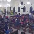 Rojão explode dentro de igreja durante missa e assusta fiéis na Bahia