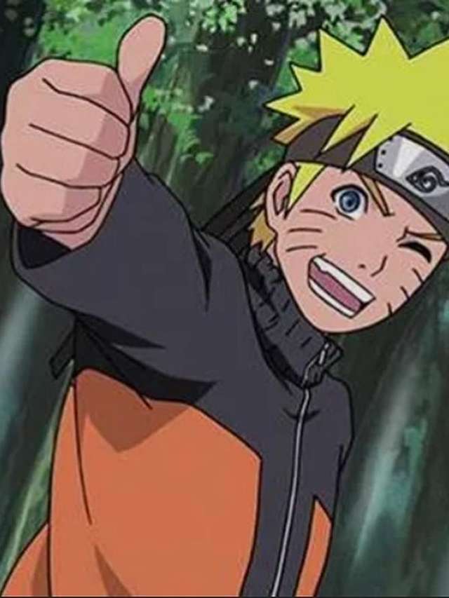 Os personagens principais do anime naruto