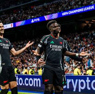 Arsenal perde pênalti, mas bate Real Madrid e elimina espanhóis na Champions League