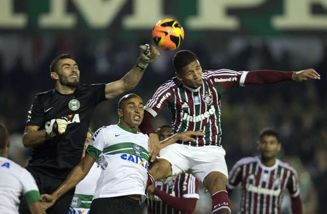 <p>Fluminense jogou bem contra o Coritiba, mas acabou derrotado</p>