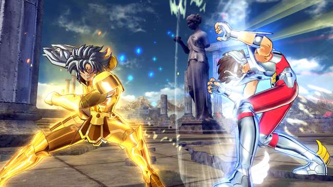 Exclusivo para PS3, 'Os Cavaleiros Do Zodiaco: Bravos Soldados' é o novo jogo de luta da série de anime, que chega em novembro com legendas em português