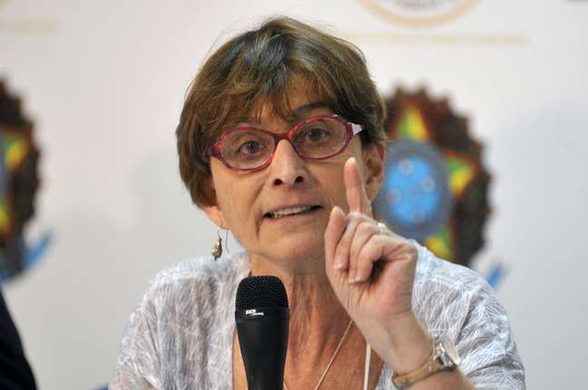 A presidente da Sociedade Brasileira para o Progresso da Ciência, Helena Nader