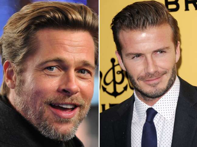 <p>Entre as barbas mais citadas pelos homens de 40 anos, está a do ator Brad Pitt; já os da faixa dos 30 e 20 se inspiram no jogador David Beckham</p>