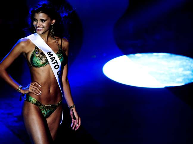 Representante do Mato Grosso, Jakelyne Oliveira, 20 anos, foi eleita Miss Brasil 2013 na noite desse sábado (28), no Minas Centro, em Belo Horizonte (MG)