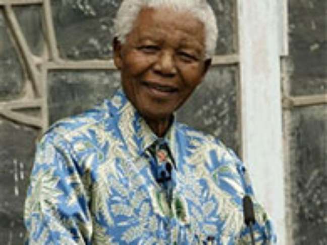 <p>Nelson Mandela, ex-presidente e líder histórico da luta contra a segregação racial da África do Sul</p>