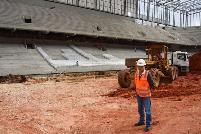 <p>Arena da Baixada é o estádio mais atrasado para a Copa do Mundo</p>