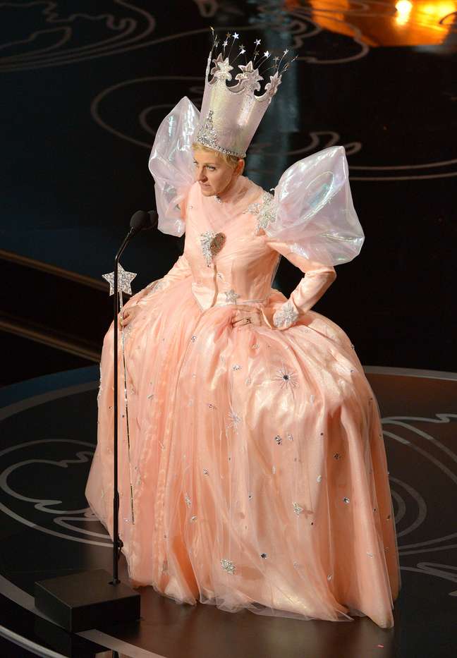Ellen DeGeneres vestida de fada
