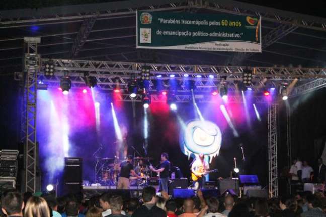 <p>A banda se apresentou na Praça da Matriz, no centro do município de Iracemápolis</p>