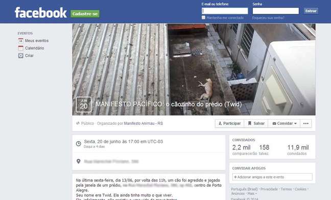 Internautas organizam ato contra maus-tratos após morte de cadela em Porto Alegre (RS)