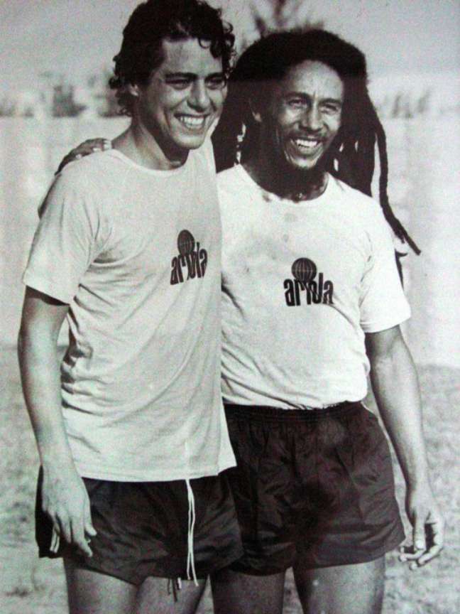 <p>Chico Buarque e Bob Marley</p>